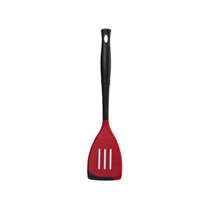 Le Creuset Revolution® Bi-Material Slotted Spatula Cerise Cherry Red NEW